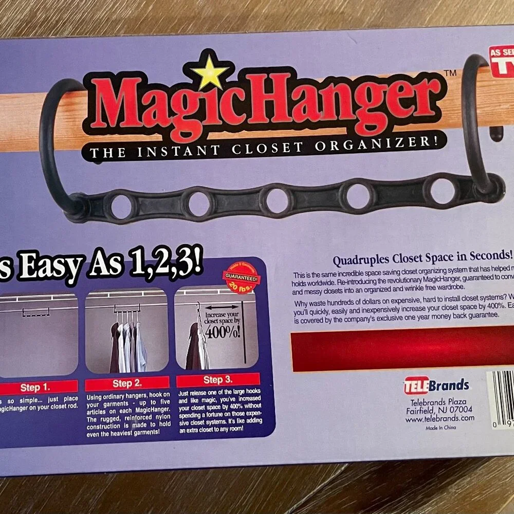 Magic Hanger / closet organizer 40 pieces (2 boxes)